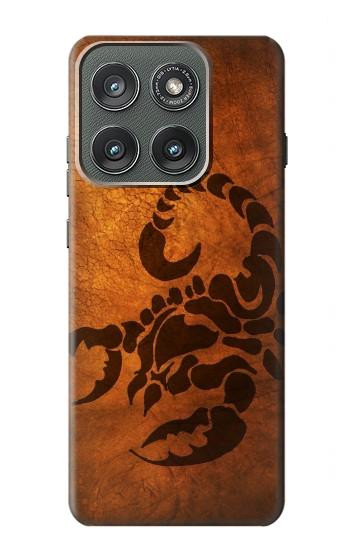 S0683 Scorpion Tattoo Hülle Schutzhülle Taschen für Motorola Edge (2025)