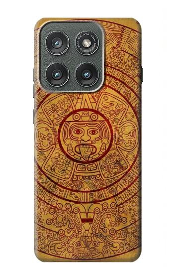 S0692 Mayan Calendar Hülle Schutzhülle Taschen für Motorola Edge (2025)