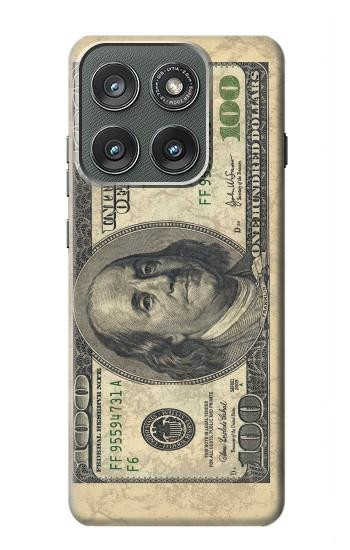 S0702 Money Dollars Hülle Schutzhülle Taschen für Motorola Edge (2025)