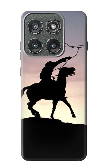 S0773 Cowboy Hülle Schutzhülle Taschen für Motorola Edge (2025)