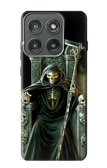 S1024 Grim Reaper Skeleton King Hülle Schutzhülle Taschen für Motorola Edge (2025)