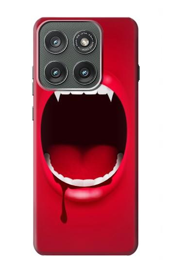 S2103 Vampire Mouth Hülle Schutzhülle Taschen für Motorola Edge (2025)
