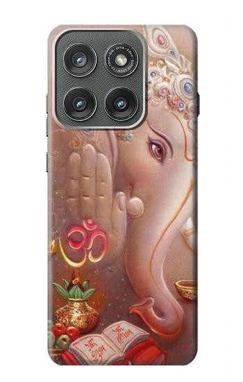 S2678 Hindu God Ganesha Lord of Success Hülle Schutzhülle Taschen für Motorola Edge (2025)
