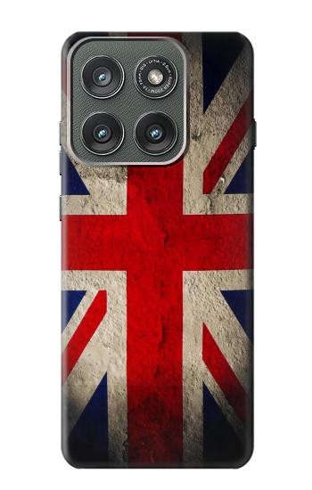 S2894 Vintage British Flag Hülle Schutzhülle Taschen für Motorola Edge (2025)