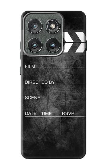 S2919 Vintage Director Clapboard Hülle Schutzhülle Taschen für Motorola Edge (2025)