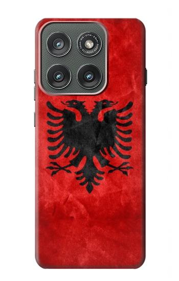 S2982 Albania Football Soccer Hülle Schutzhülle Taschen für Motorola Edge (2025)