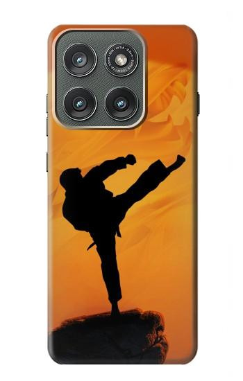 S3024 Kung Fu Karate Fighter Hülle Schutzhülle Taschen für Motorola Edge (2025)