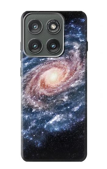 S3192 Milky Way Galaxy Hülle Schutzhülle Taschen für Motorola Edge (2025)