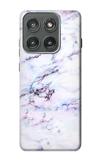 S3215 Seamless Pink Marble Hülle Schutzhülle Taschen für Motorola Edge (2025)