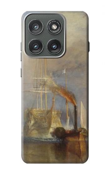 S3338 J. M. W. Turner The Fighting Temeraire Hülle Schutzhülle Taschen für Motorola Edge (2025)