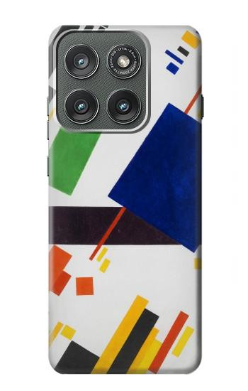 S3343 Kazimir Malevich Suprematist Composition Hülle Schutzhülle Taschen für Motorola Edge (2025)