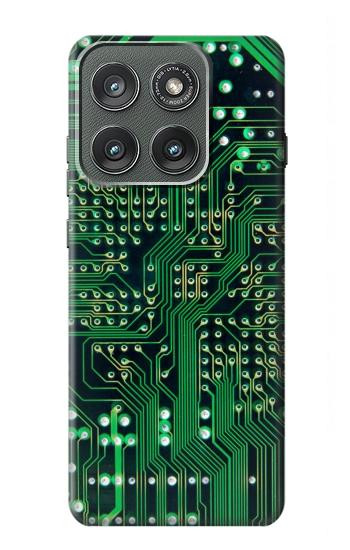 S3392 Electronics Board Circuit Graphic Hülle Schutzhülle Taschen für Motorola Edge (2025)