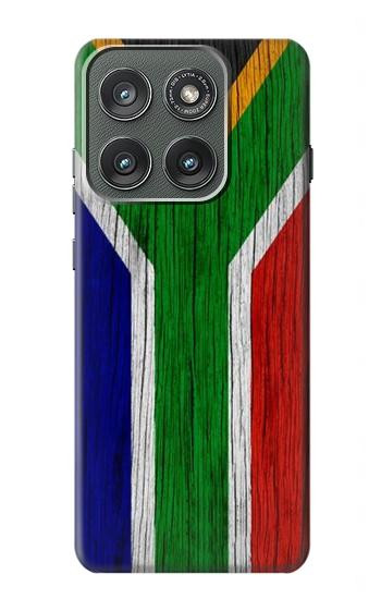 S3464 South Africa Flag Hülle Schutzhülle Taschen für Motorola Edge (2025)