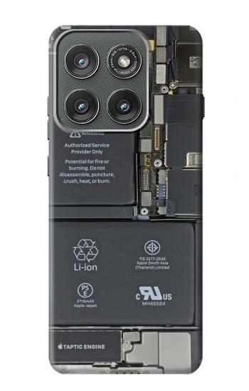 S3467 Inside Mobile Phone Graphic Hülle Schutzhülle Taschen für Motorola Edge (2025)