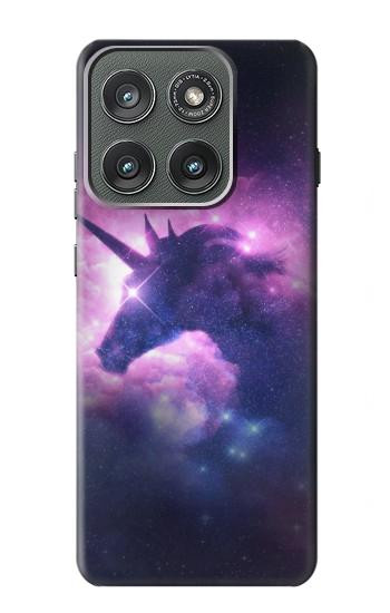S3538 Unicorn Galaxy Hülle Schutzhülle Taschen für Motorola Edge (2025)