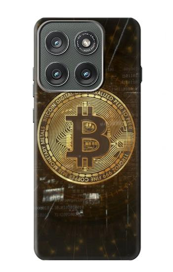 S3798 Cryptocurrency Bitcoin Hülle Schutzhülle Taschen für Motorola Edge (2025)