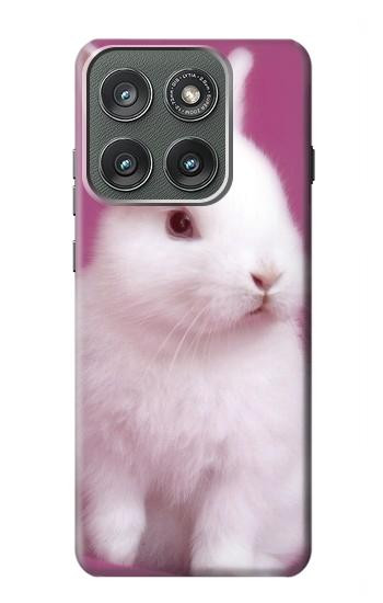 S3870 Cute Baby Bunny Hülle Schutzhülle Taschen für Motorola Edge (2025)