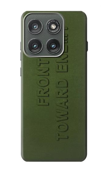 S3936 Front Toward Enermy Hülle Schutzhülle Taschen für Motorola Edge (2025)