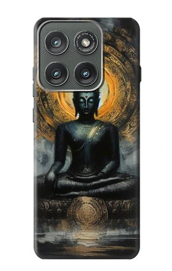 S3968 Black Buddha Hülle Schutzhülle Taschen für Motorola Edge (2025)