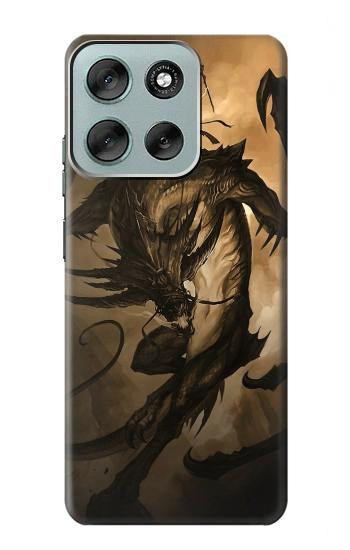 S0388 Dragon Rider Hülle Schutzhülle Taschen für Motorola Moto G56