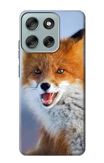 S0417 Fox Hülle Schutzhülle Taschen für Motorola Moto G56
