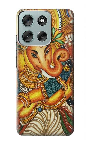 S0440 Hindu God Ganesha Hülle Schutzhülle Taschen für Motorola Moto G56