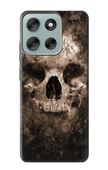 S0552 Skull Hülle Schutzhülle Taschen für Motorola Moto G56