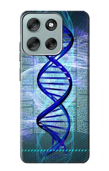 S0632 DNA Hülle Schutzhülle Taschen für Motorola Moto G56