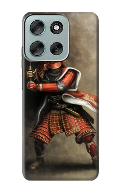 S0796 Japan Red Samurai Hülle Schutzhülle Taschen für Motorola Moto G56 S0796 Japan Red Samurai Hülle Schutzhülle Taschen für Motorola Moto G56
