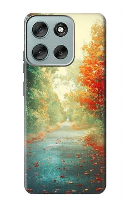 S0913 Road Through The Woods Hülle Schutzhülle Taschen für Motorola Moto G56 S0913 Road Through The Woods Hülle Schutzhülle Taschen für Motorola Moto G56