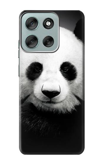 S1072 Panda Bear Hülle Schutzhülle Taschen für Motorola Moto G56