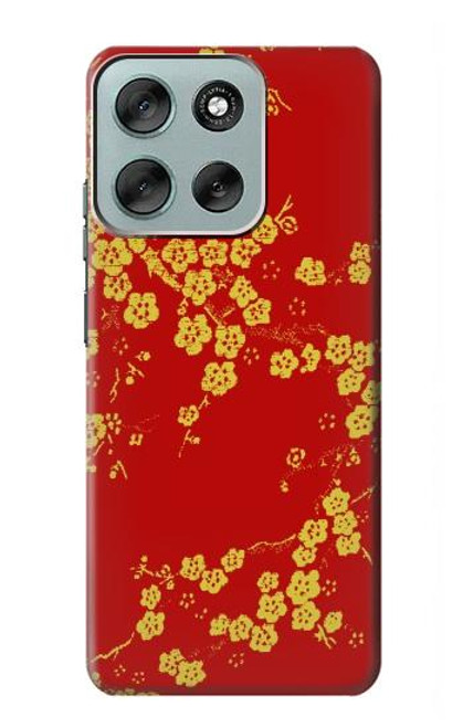 S2050 Cherry Blossoms Chinese Graphic Printed Hülle Schutzhülle Taschen für Motorola Moto G56 S2050 Cherry Blossoms Chinese Graphic Printed Hülle Schutzhülle Taschen für Motorola Moto G56
