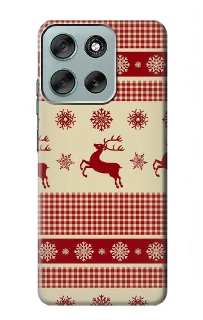S2310 Christmas Snow Reindeers Hülle Schutzhülle Taschen für Motorola Moto G56 S2310 Christmas Snow Reindeers Hülle Schutzhülle Taschen für Motorola Moto G56