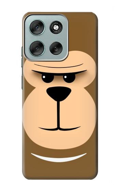 S2721 Cute Grumpy Monkey Cartoon Hülle Schutzhülle Taschen für Motorola Moto G56 S2721 Cute Grumpy Monkey Cartoon Hülle Schutzhülle Taschen für Motorola Moto G56