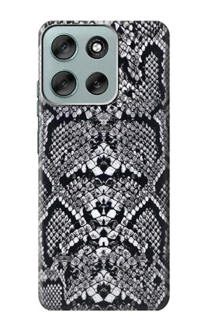 S2855 White Rattle Snake Skin Graphic Printed Hülle Schutzhülle Taschen für Motorola Moto G56 S2855 White Rattle Snake Skin Graphic Printed Hülle Schutzhülle Taschen für Motorola Moto G56