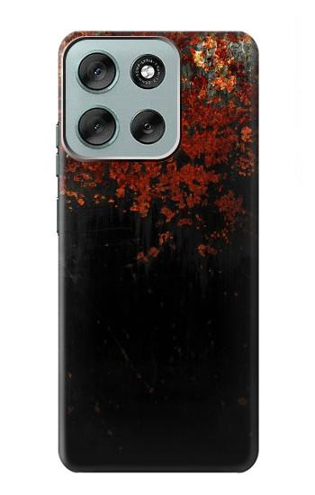 S3071 Rusted Metal Texture Graphic Hülle Schutzhülle Taschen für Motorola Moto G56