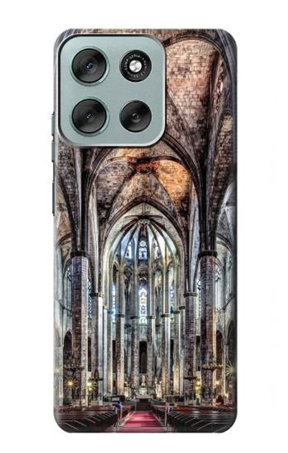 S3210 Santa Maria Del Mar Cathedral Hülle Schutzhülle Taschen für Motorola Moto G56