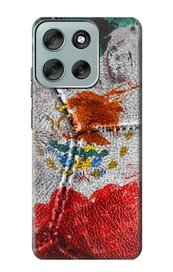 S3314 Mexico Flag Vinatage Football Graphic Hülle Schutzhülle Taschen für Motorola Moto G56