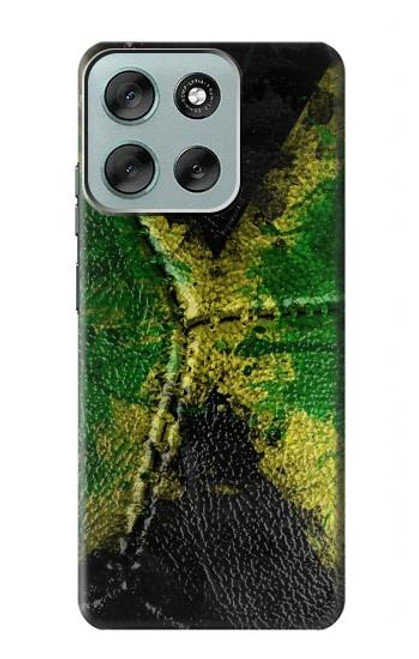 S3319 Jamaica Flag Vintage Football Graphic Hülle Schutzhülle Taschen für Motorola Moto G56