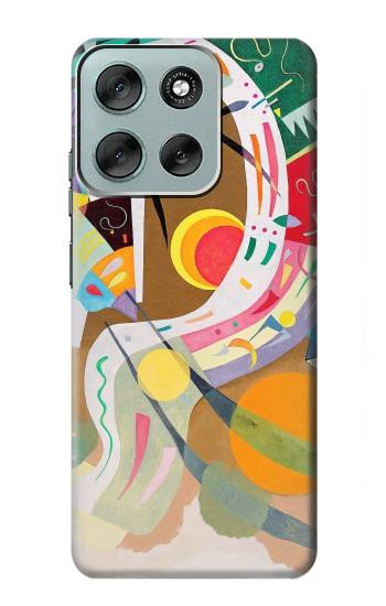 S3346 Vasily Kandinsky Guggenheim Hülle Schutzhülle Taschen für Motorola Moto G56