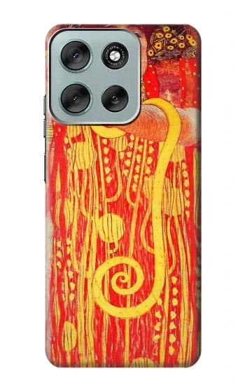 S3352 Gustav Klimt Medicine Hülle Schutzhülle Taschen für Motorola Moto G56