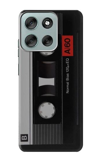 S3516 Vintage Cassette Tape Hülle Schutzhülle Taschen für Motorola Moto G56