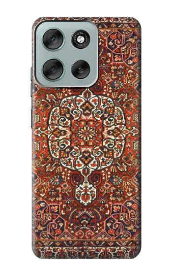 S3813 Persian Carpet Rug Pattern Hülle Schutzhülle Taschen für Motorola Moto G56