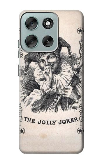 S3818 Vintage Playing Card Hülle Schutzhülle Taschen für Motorola Moto G56