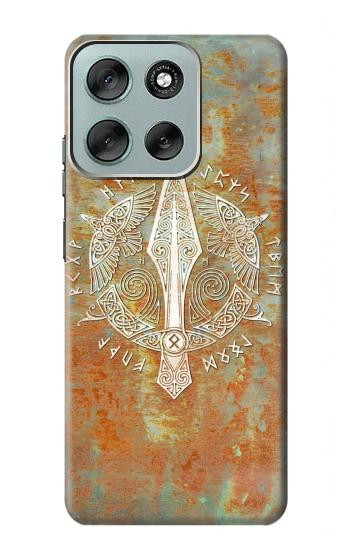 S3827 Gungnir Spear of Odin Norse Viking Symbol Hülle Schutzhülle Taschen für Motorola Moto G56