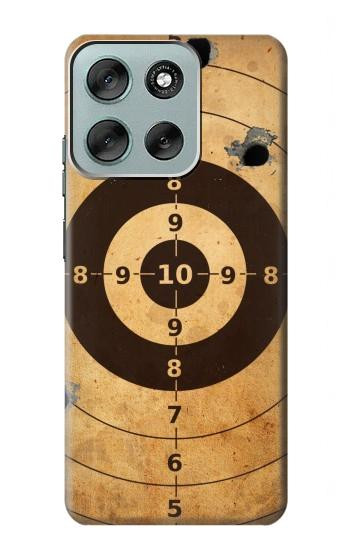 S3894 Paper Gun Shooting Target Hülle Schutzhülle Taschen für Motorola Moto G56