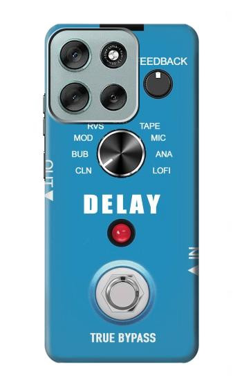 S3962 Guitar Analog Delay Graphic Hülle Schutzhülle Taschen für Motorola Moto G56