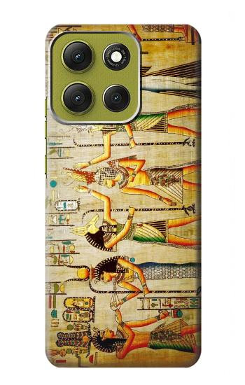 S0272 Egypt Wall Art Hülle Schutzhülle Taschen für Motorola Moto G86