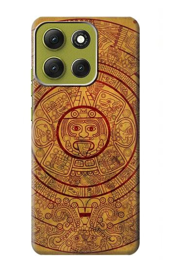 S0692 Mayan Calendar Hülle Schutzhülle Taschen für Motorola Moto G86