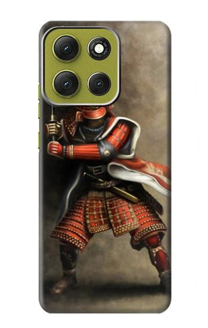 S0796 Japan Red Samurai Hülle Schutzhülle Taschen für Motorola Moto G86 S0796 Japan Red Samurai Hülle Schutzhülle Taschen für Motorola Moto G86
